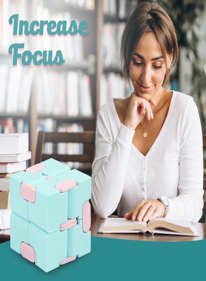 Homeaura Infinity Cube - Luxury EDC Fidget Toy for Anti-Stress and Anxiety Relief, Phobia, Pack of 1 - Image 5